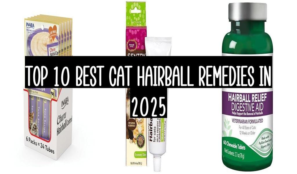 Top 10 Best Cat Hairball Remedies In 2025